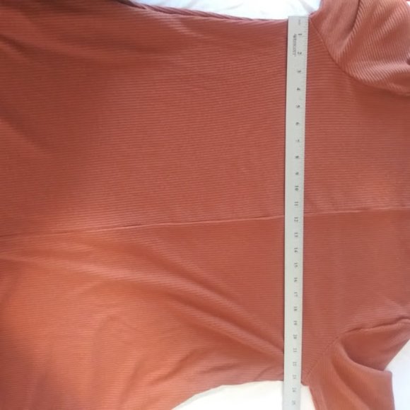 Time and Tru women's size XXL (20) Apricot/orange Dress - Picture 10 of 11